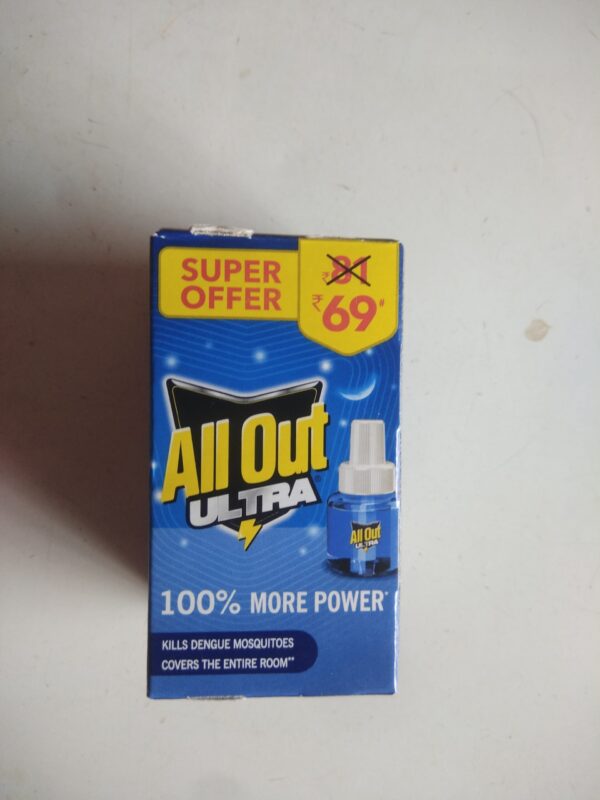 All. Out ultra mosquitoes liquid 45ml