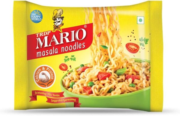 TRDP Mario Masala Noodles Pack of 12 pkts of 56 GMS Each