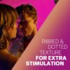 Durex Extra Ribbed Condoms for Men - 3 Count |Dotted and Dotted for Extra Stimulation|Suitable for use with lubes & toys - Image 4