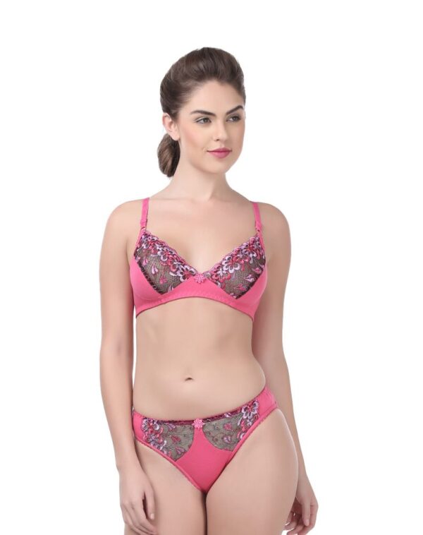 SOFTLINE BRITNEY BRA & PANTY ASSORETD COLOUR PACK OF 1 - Image 5