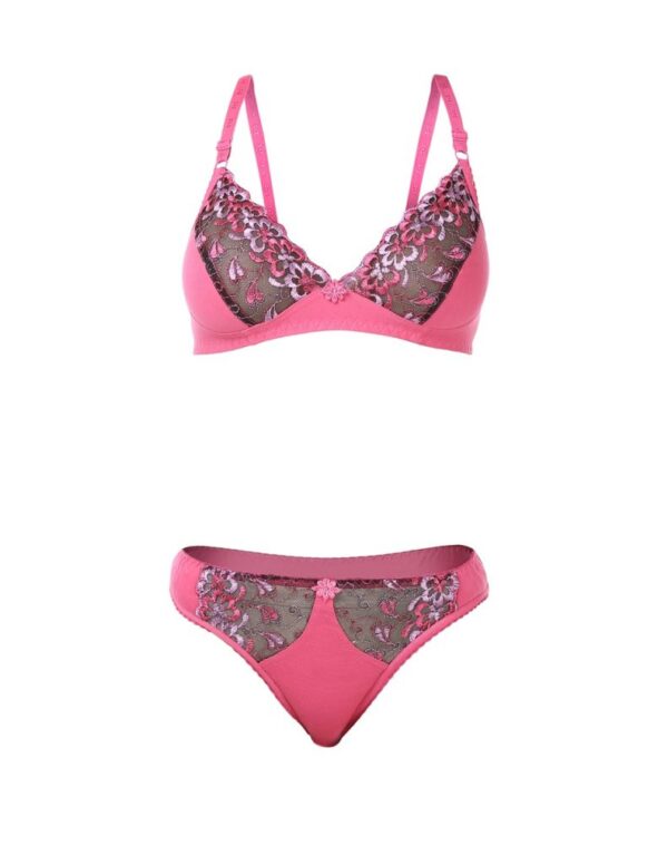 SOFTLINE BRITNEY BRA & PANTY ASSORETD COLOUR PACK OF 1 - Image 2