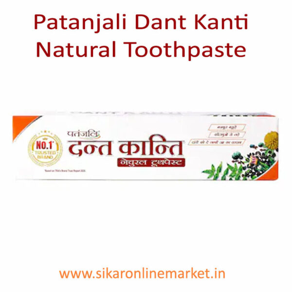 Patanjali Dant Kanti Natural Toothpaste 100gm