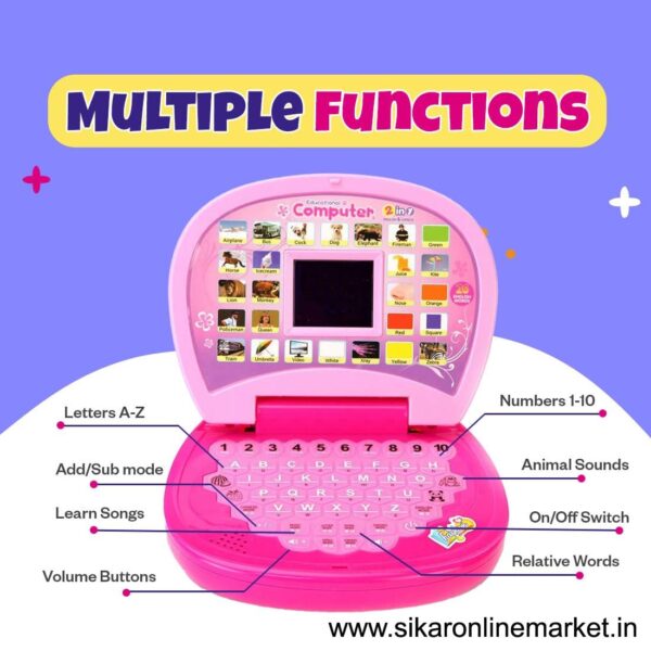 Educational Learning Laptop Toy