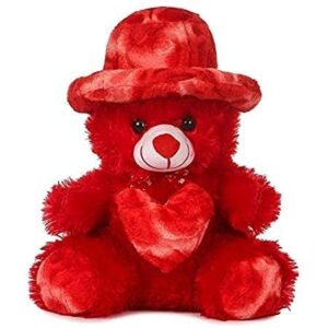 Sajjna gift gallery Teddy Bear Soft Toy (30 Cm, Red)