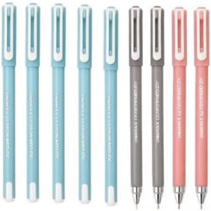 UNOMAX Pack Of 10 (6Blue,2Black,2Red) Ball Pen (Pack of 10, Ink Color - Blue, Black, Red)