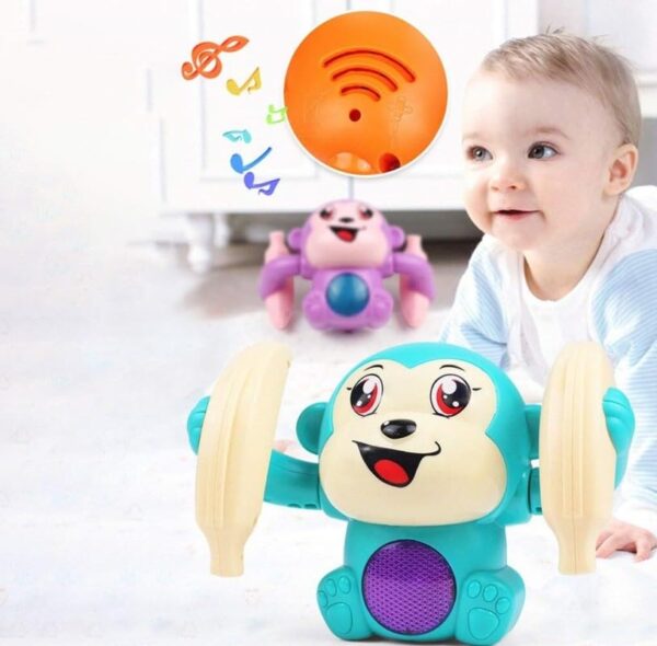 Rolling Banana Monkey Toys with Voice/Touch Sensor On Dancing Monkey Dancing Toy for Kids - Image 4