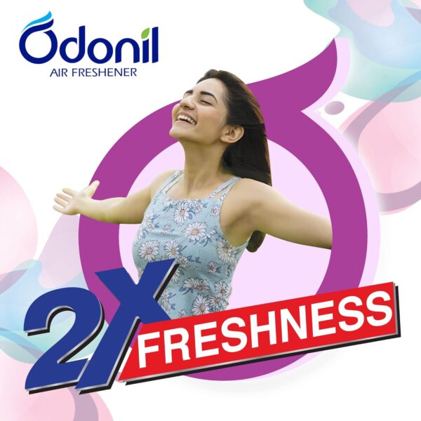 Odonil Bathroom Air Freshner Blocks - 288g (72g*4) | Mixed Fragrances: Jasmine, Lavender, Orchid, Rose| Long Lasting Fragrance | Lasts upto 45 days - Image 6