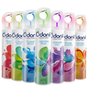 Odonil Aerosol - Air Freshner Spray | (Pack of 3) | (1 Jasmine + 1 Lavender+1 Rose)