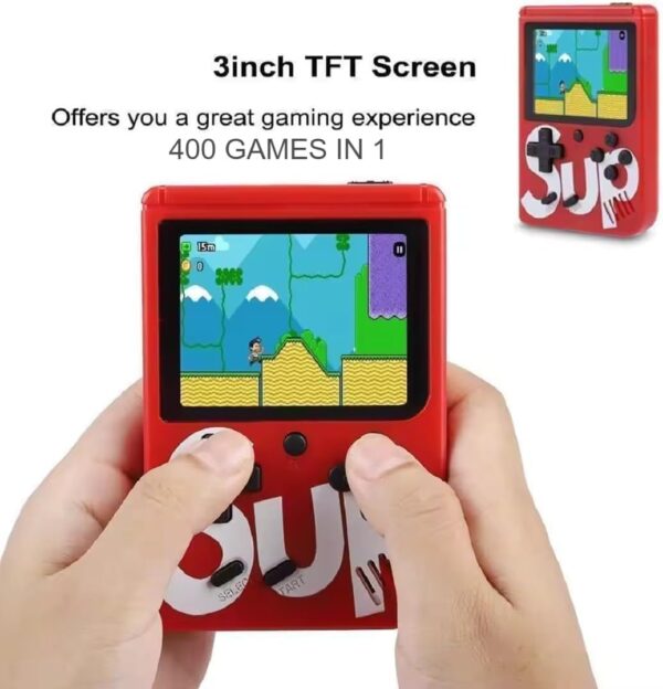 SUP 400 in 1 Handheld Mini Retro Game