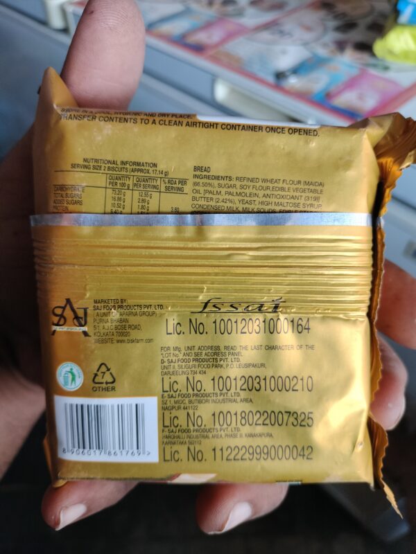 Buttermilk Bisk Farm Ruskit Butter Rusk, Packaging Type: Packet, Packaging Size: 60g - Image 2