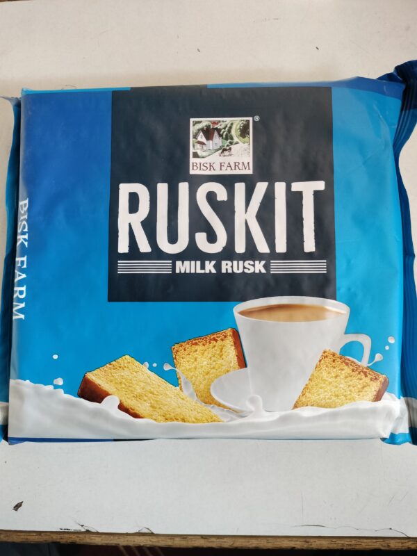 Bisk Farm milk Ruskit, Packaging Type: Packet, Packaging Size: 180gm