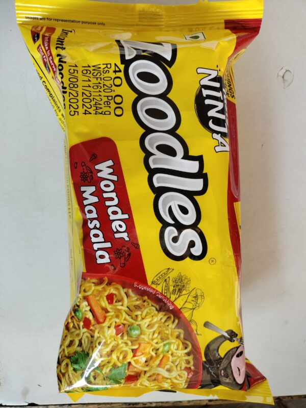 Tasty Ninja Instant wonder Masala Noodles  family pack 200gm