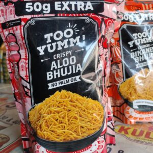 Too yummy! Crispy aloo bhujia, no palm oil, pack of 400gm