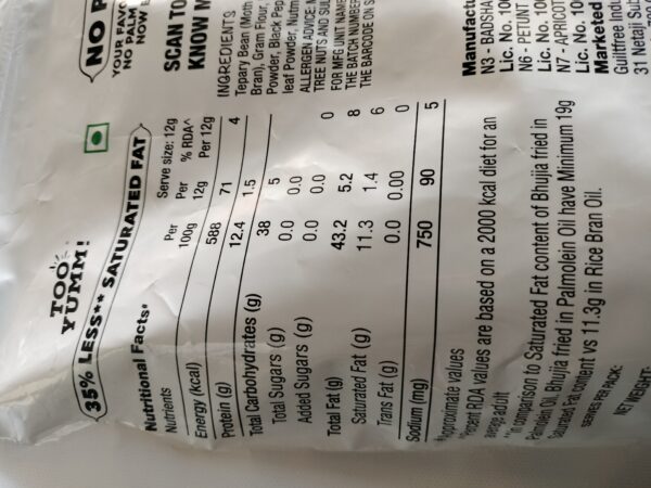Too yummy! Crunchy bikaneri bhujia, no palm oil, pack of 400gm - Image 3