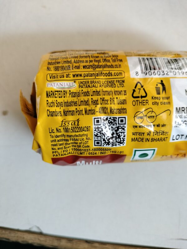 Patanjali aarogya multi grain biscuits 75g - Image 5
