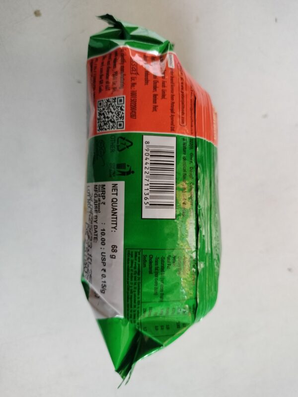 Patanjali nariyal biscuits,100% aata biscuits , net weight 68gm - Image 3