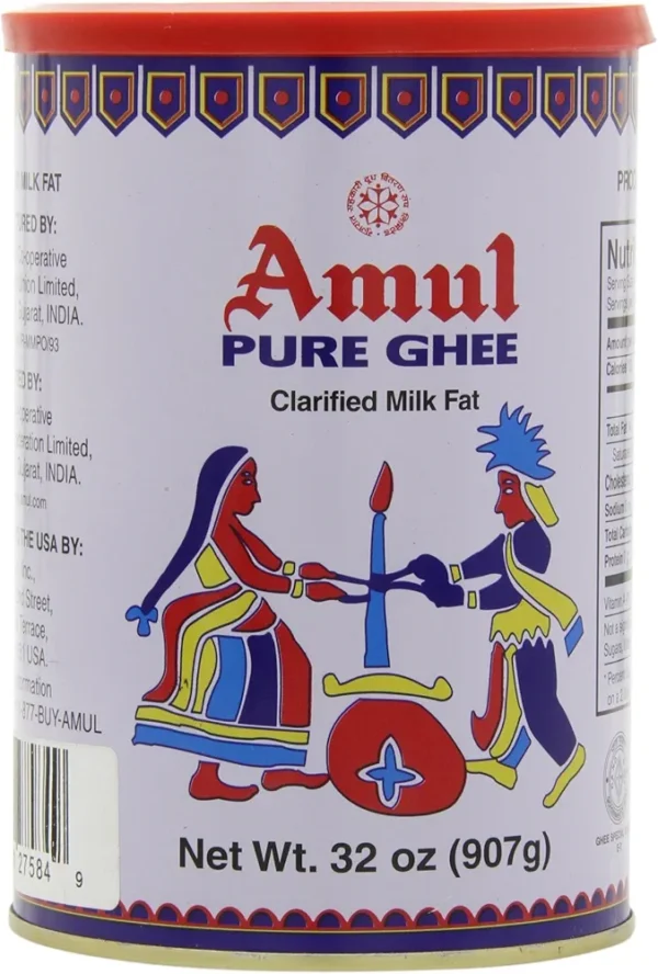 Amul Pure Ghee - 1 Liter Tin - Image 3