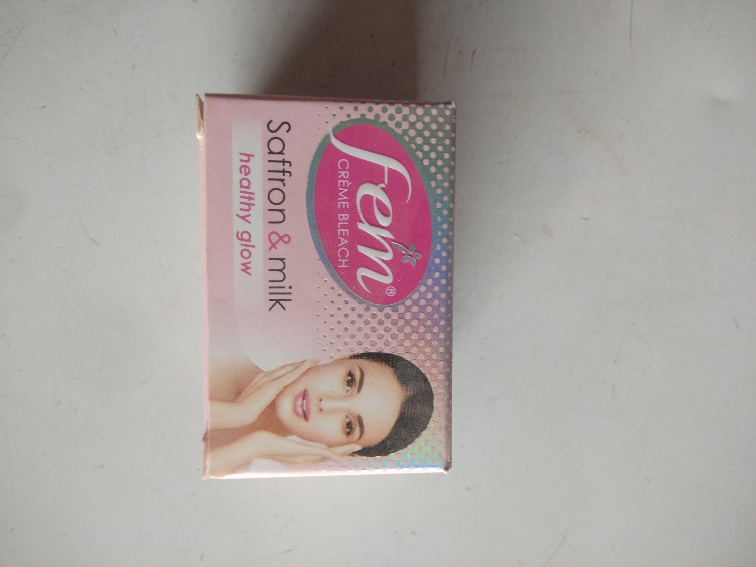 Fem saffron and milk bleach creme 8g 1 Fem saffron and milk bleach creme 8g