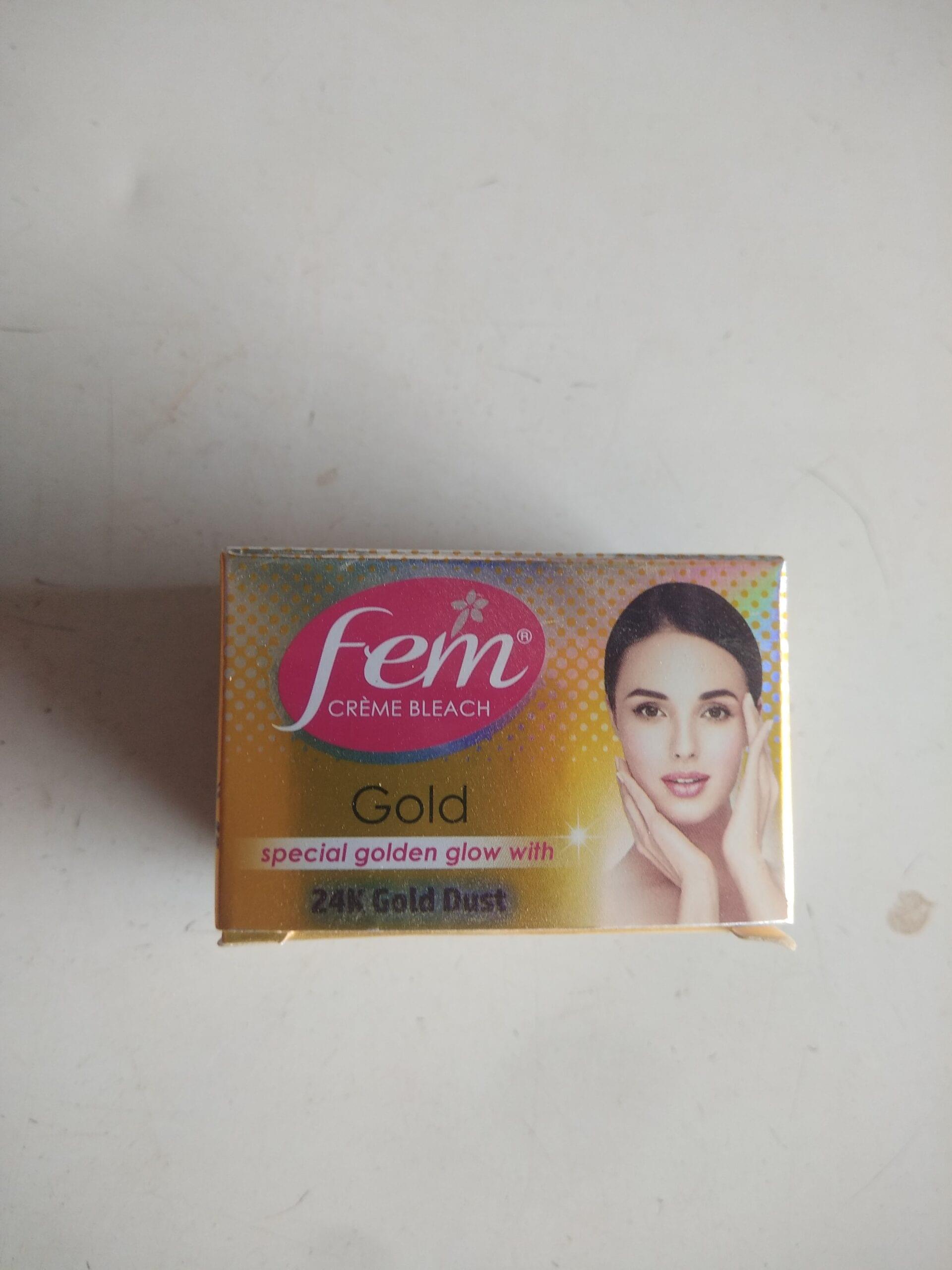 Fem gold bleach creme 8g